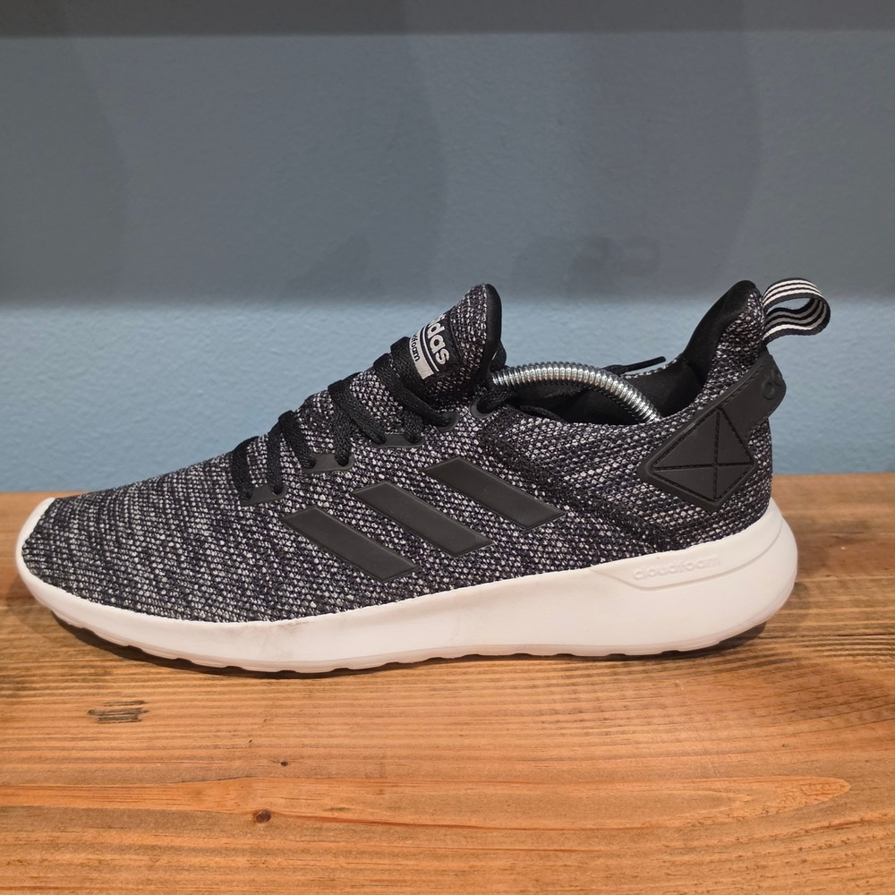 Adidas Mens Lite Racer BTG Sneaker Black White Cloudfoam FY0245 10.5 NO INSOLES - Picture 10 of 12